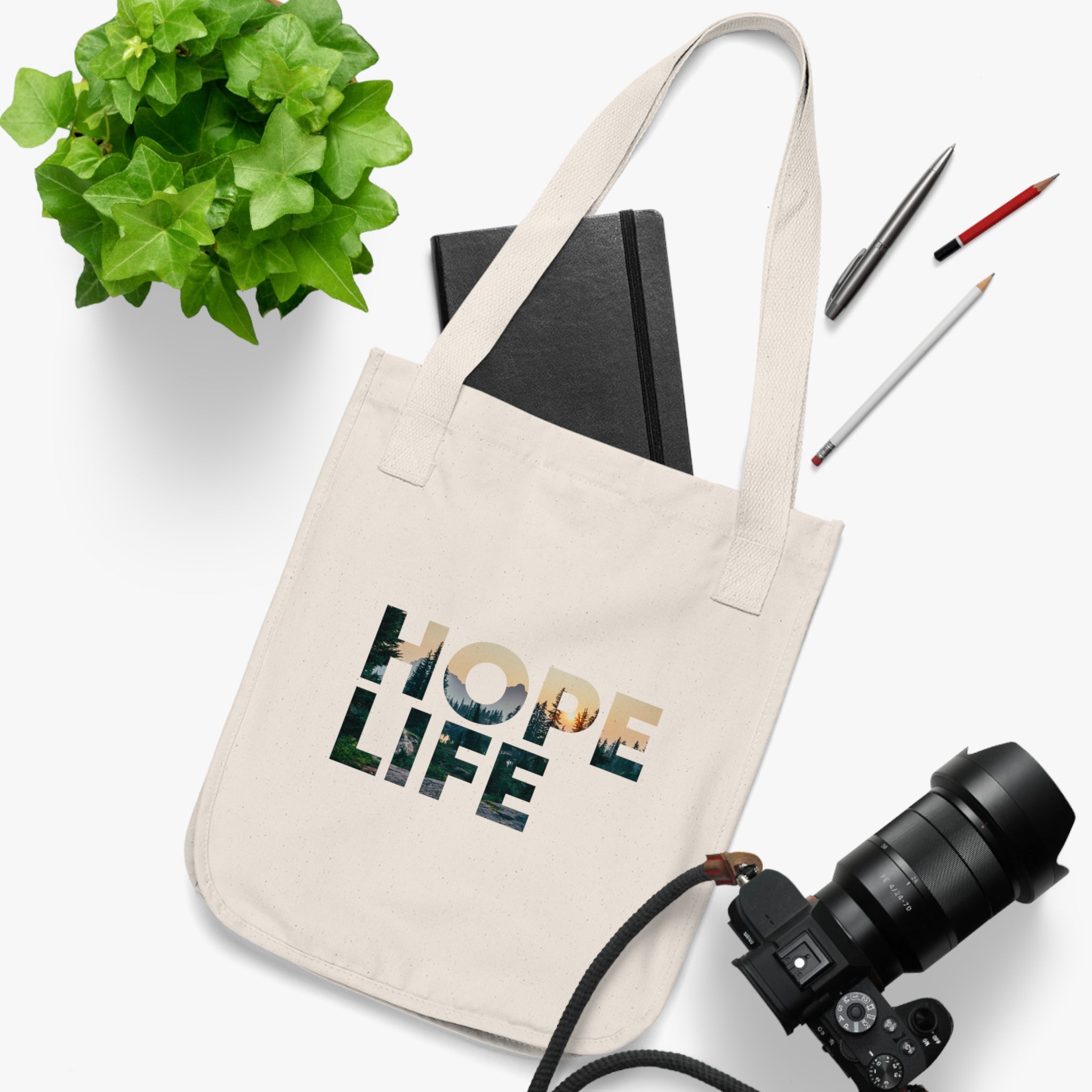Creation Light Canvas Tote Bag