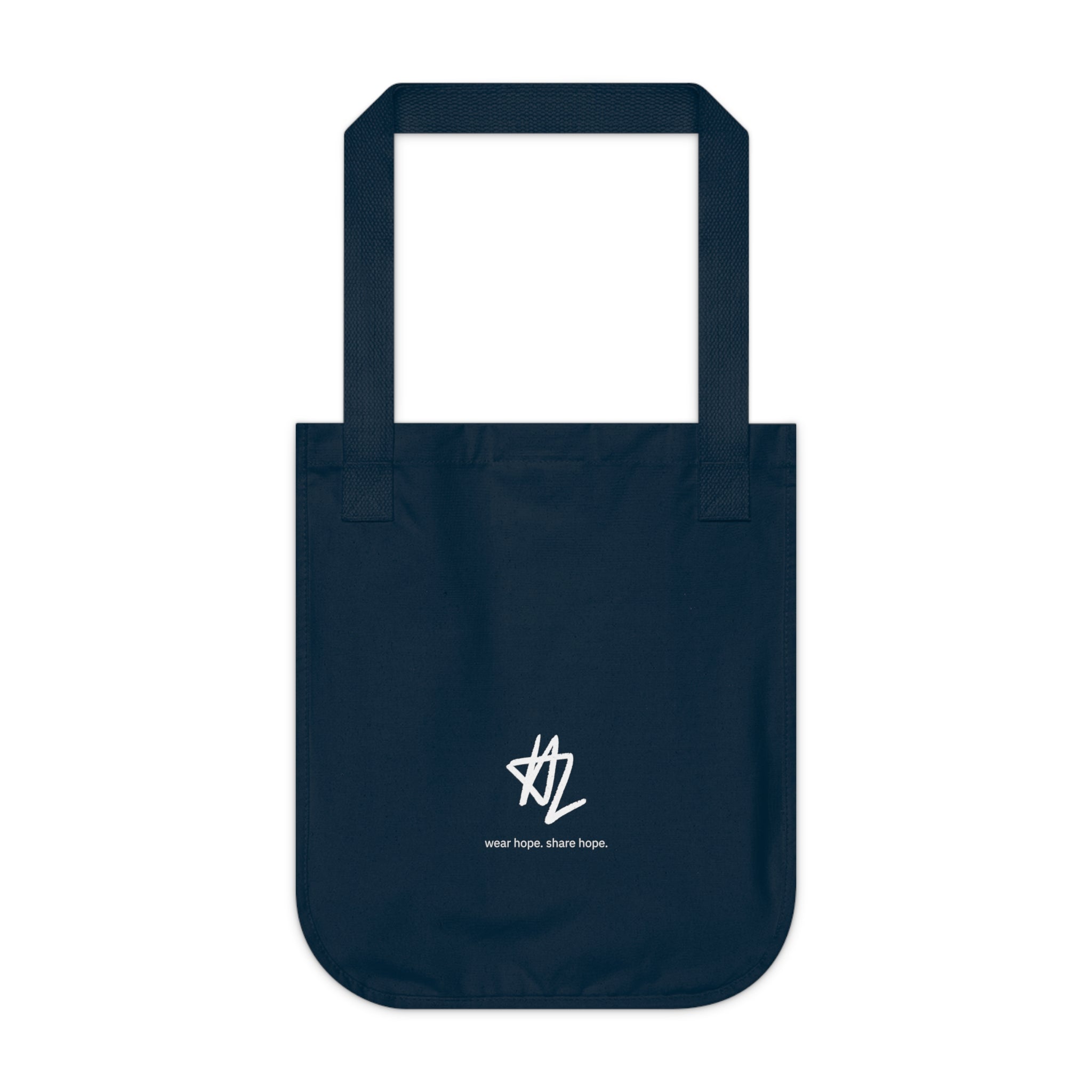 Creation Dark Canvas Tote Bag