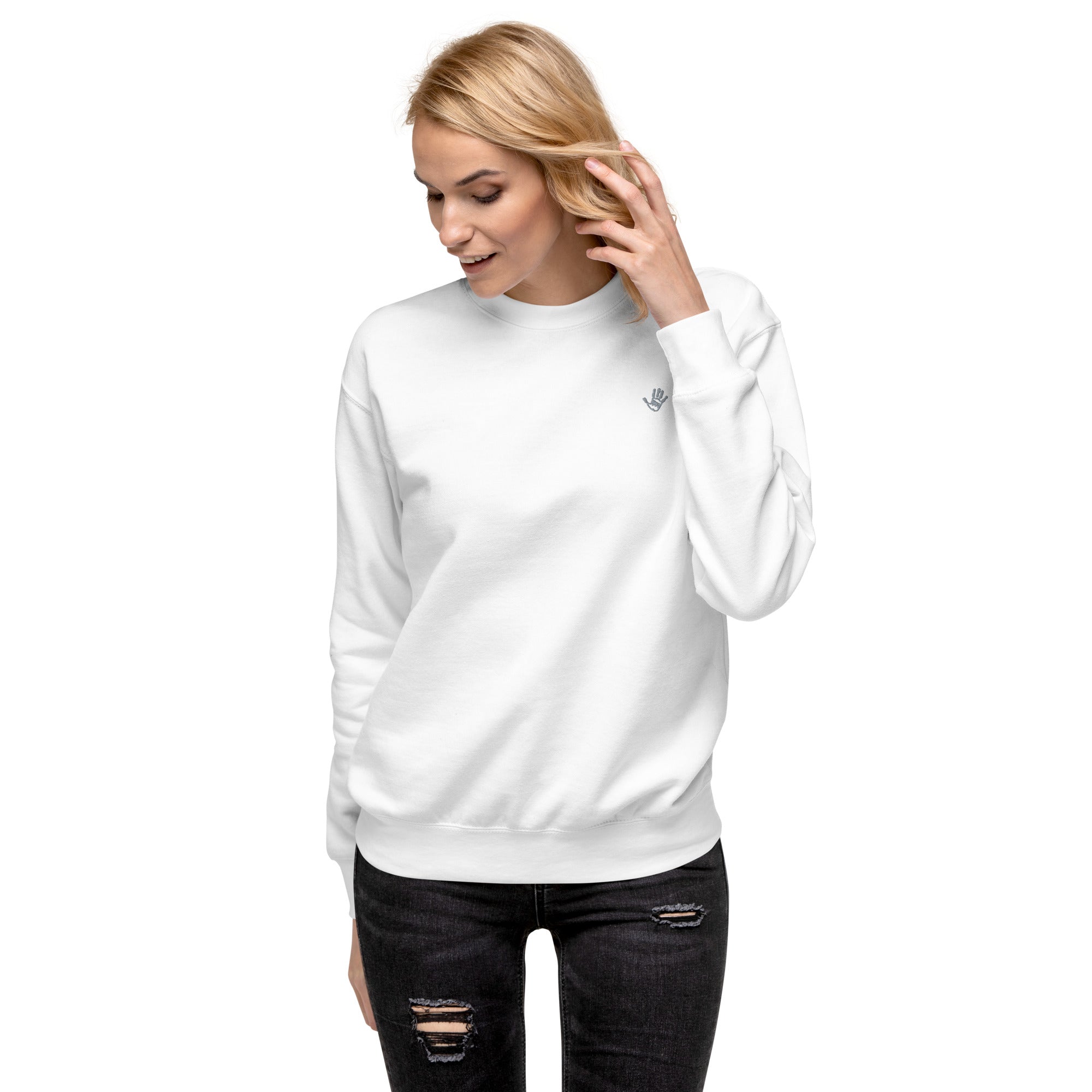 Life Impact Embroidered Sweatshirt