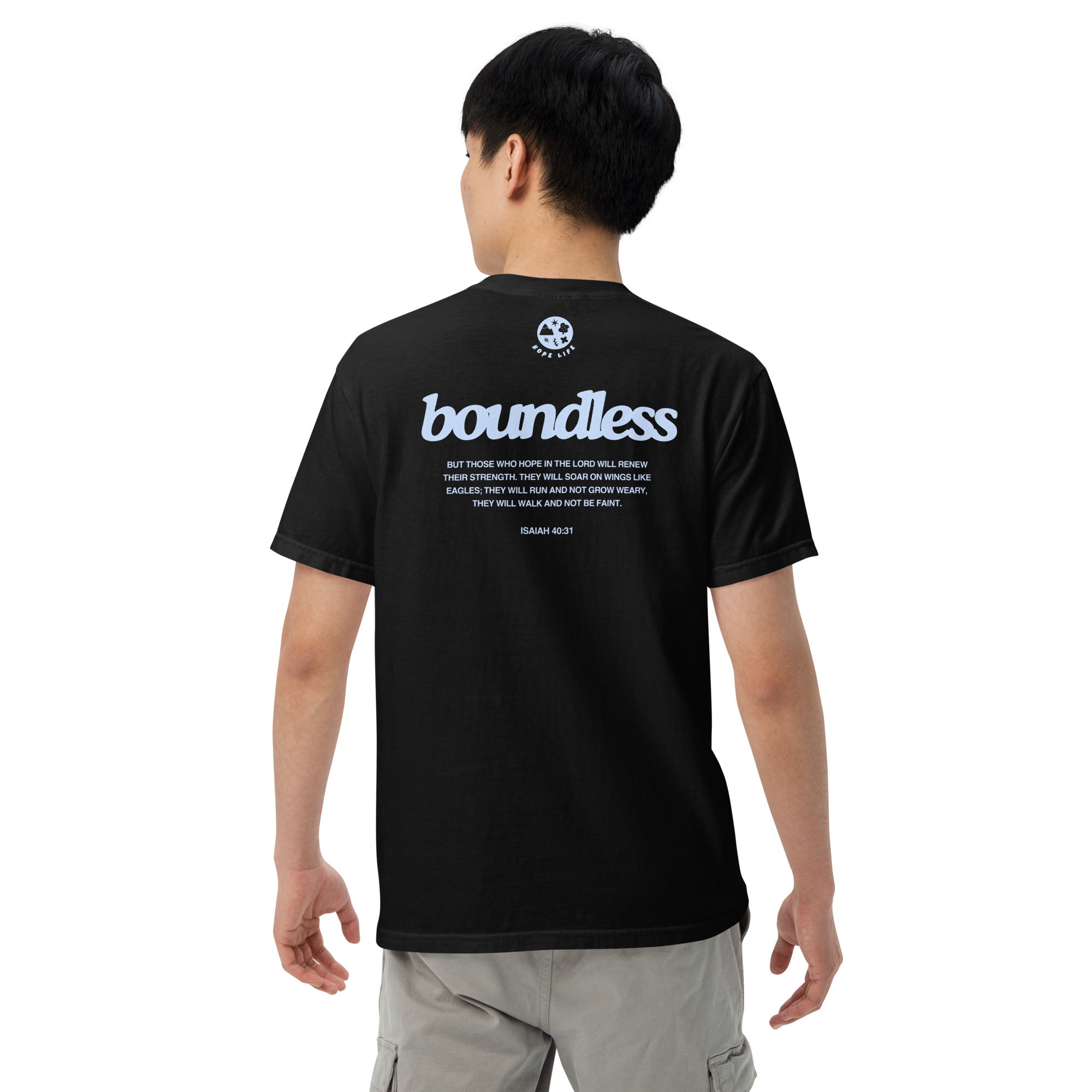 Boundless Black/Blue Verse Tee