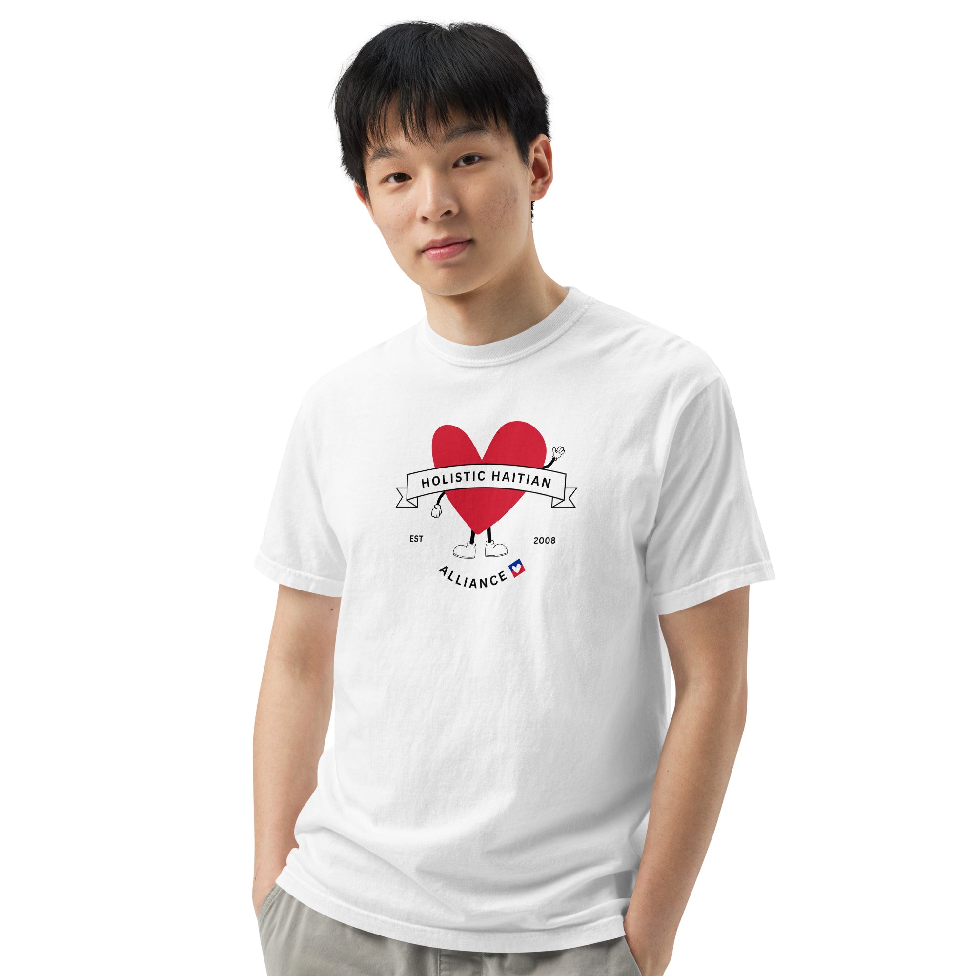 Hope in Haiti Heart Character Tee