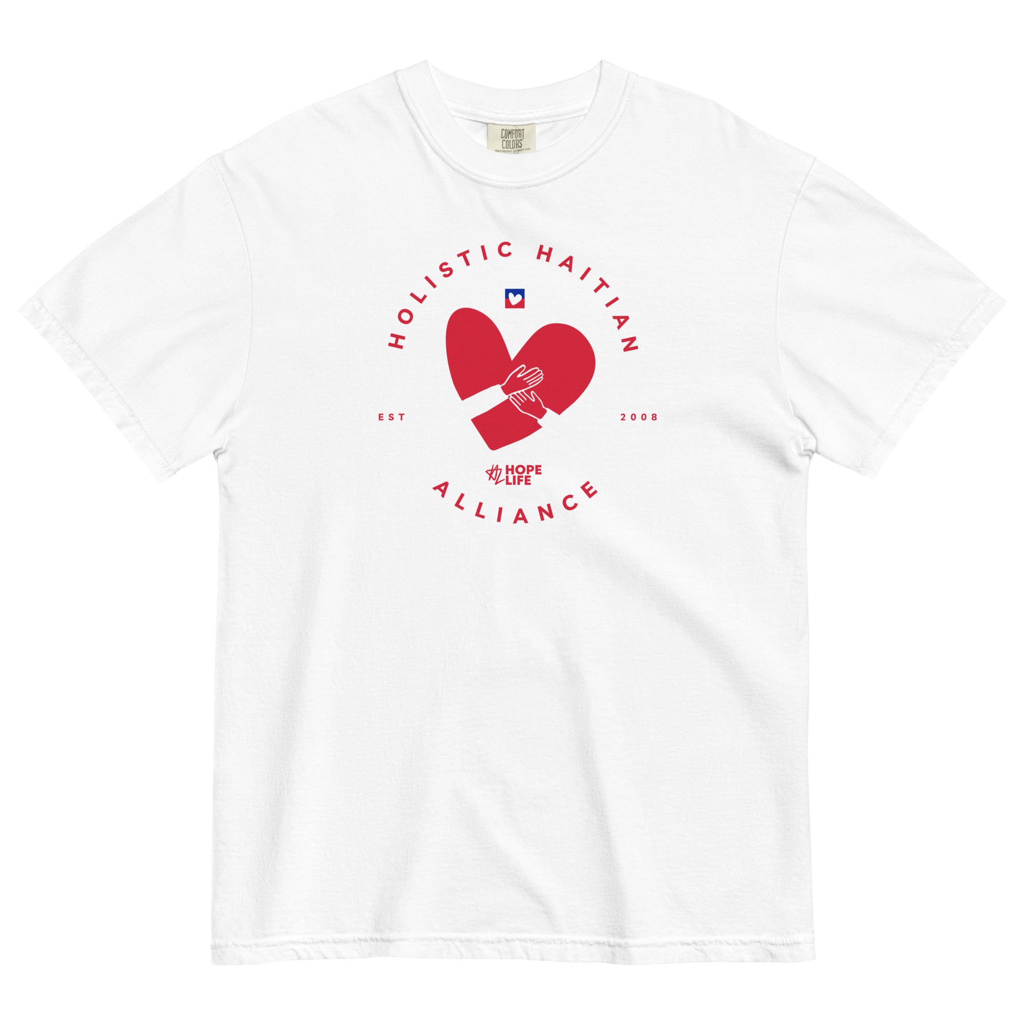 Hope in Haiti Red Heart Tee