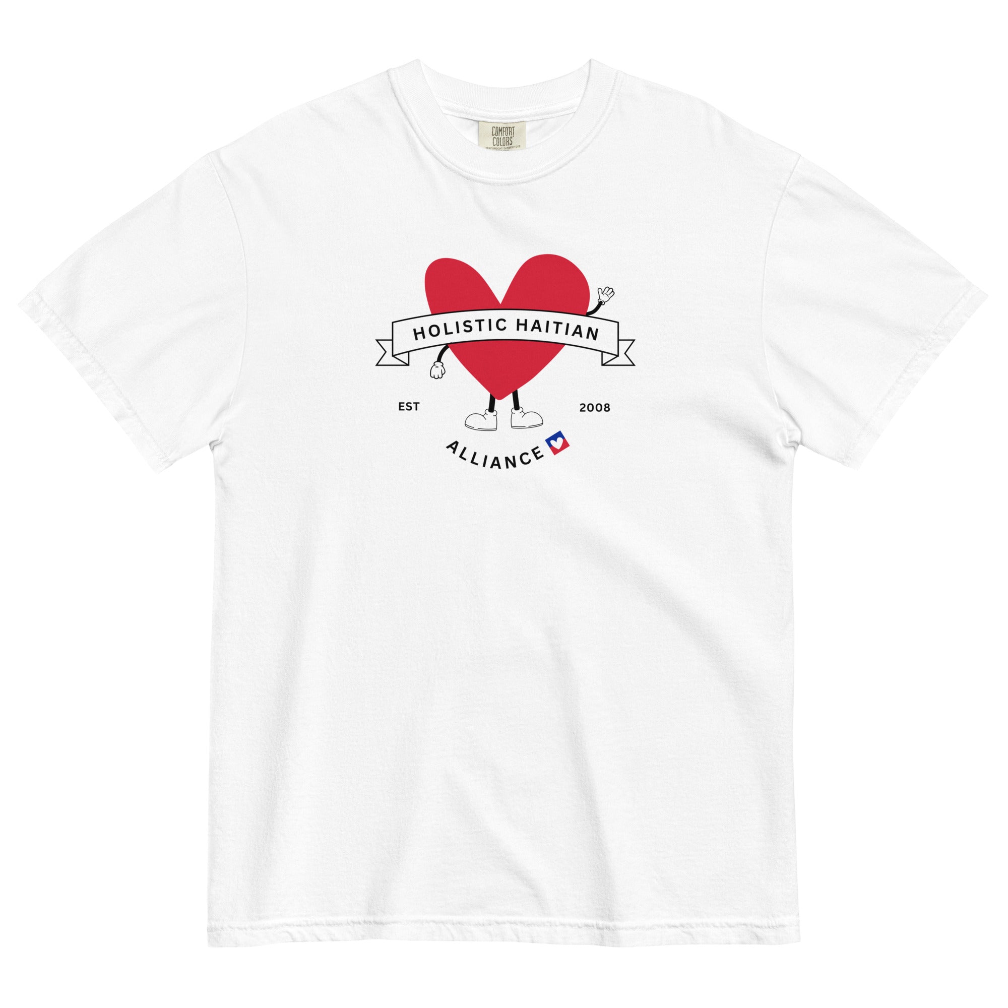 Hope in Haiti Heart Character Tee